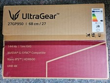 LG UltraGear 27GP950-B  IPS LED Gaming Monitor - Mattschwarz