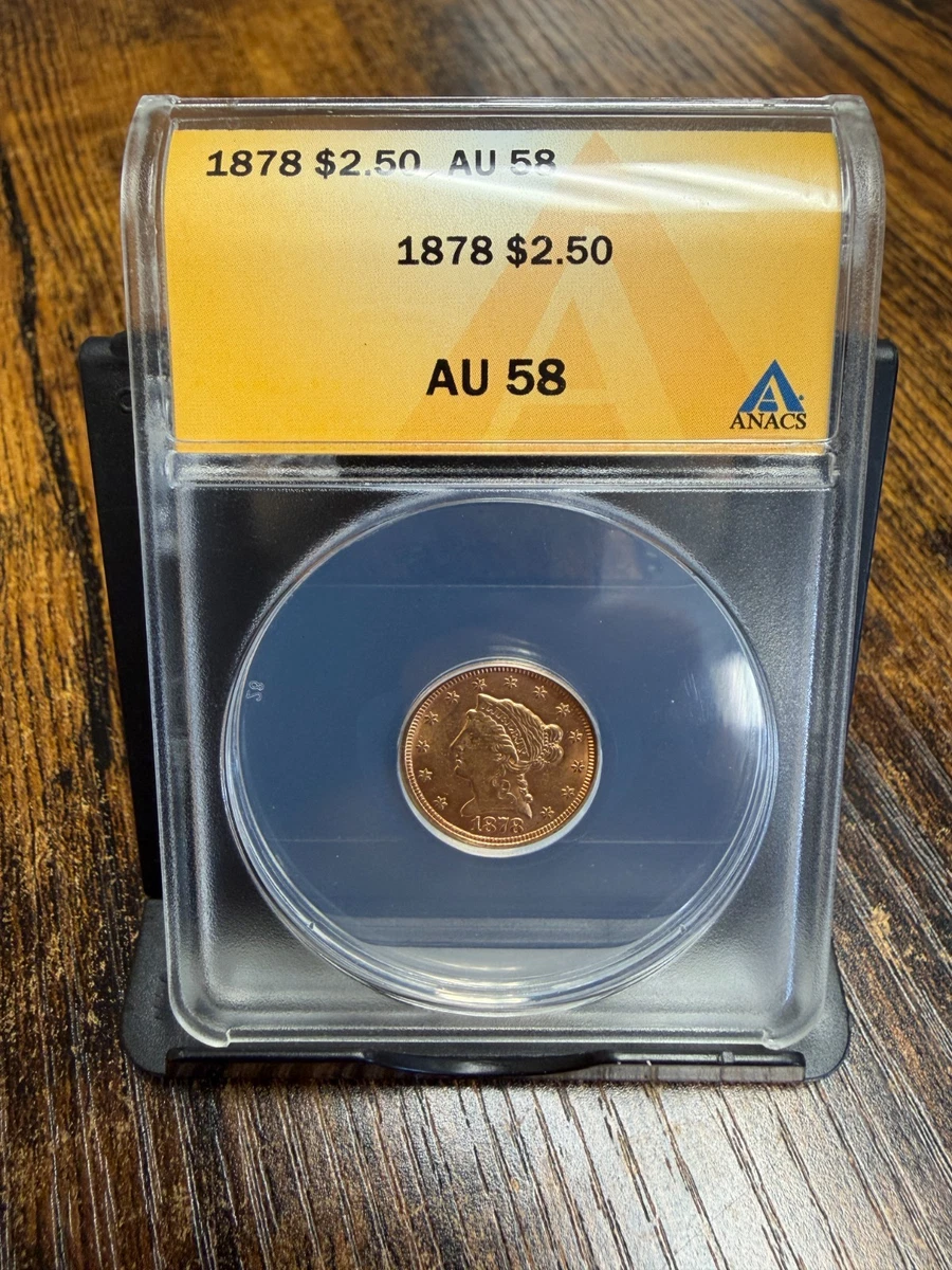 1878 Year Quarter Eagle $2.50 US Gold Coins (Pre - 1933) | Updated