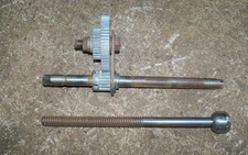 Craftsman 103 8" Table Saw Elevation Tilt Shaft, Gear Teeth Assembly 103.22180