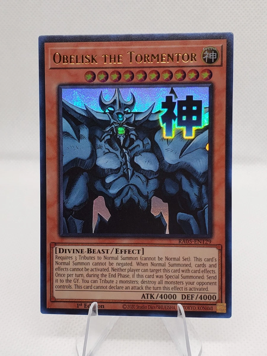 Obelisk The Tormentor Yu-Gi-Oh! TCG Ultra Rare Individual
