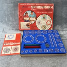Vtg Kenner's New Spirograph 1967 No 401 Original Box Complete Set W338