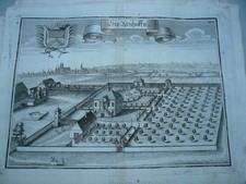 M&uuml;nchen, Mittersendling-Neuhofen, anno 1720, Kupferstich, Michael Wening
