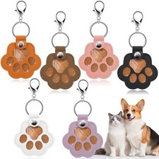Keychain for Pet Lovers - Dog Hair Keychain  Hair Keepsake - Portable 6PCS