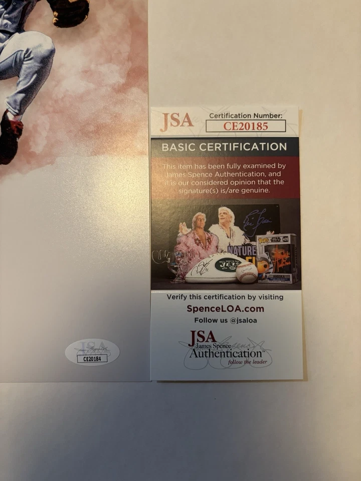 Ozzie Smith Signed Autographed 11x14  Photo. “ The Wizard” Inscription HOF JSA - Image 2 of 3