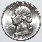 1952 Washington Quarter CHOICE BRILLIANT UNCIRCULATED (K307)