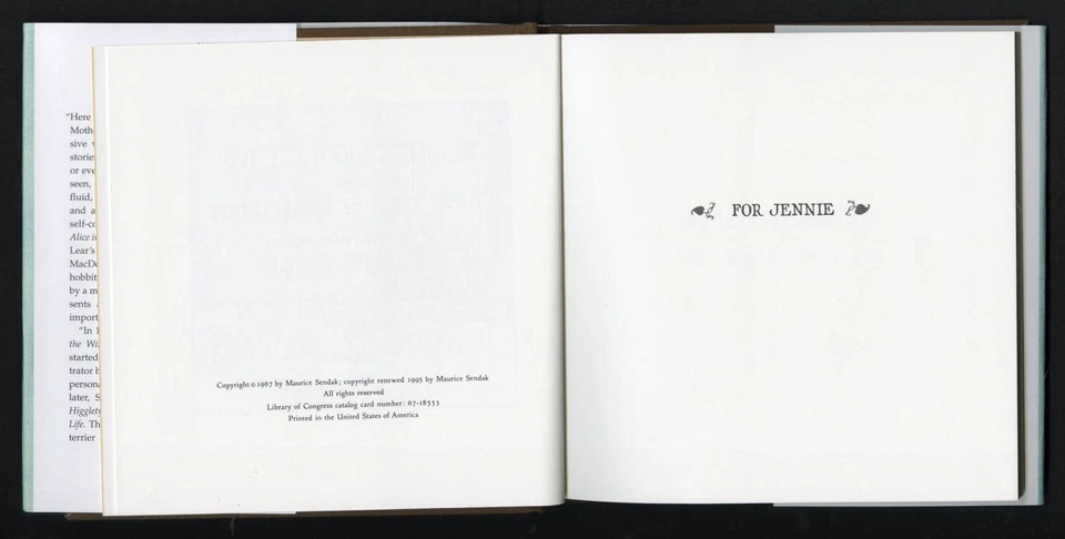 Maurice Sendak SIGNED AUTOGRAPHED Higglety Pigglety Pop! or There... HC NEW Con. — 第 4/4 张图片