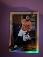2025 Topps Rainbow Foil Parallel Heliot Ramos #527 San Francisco Giants Parallel