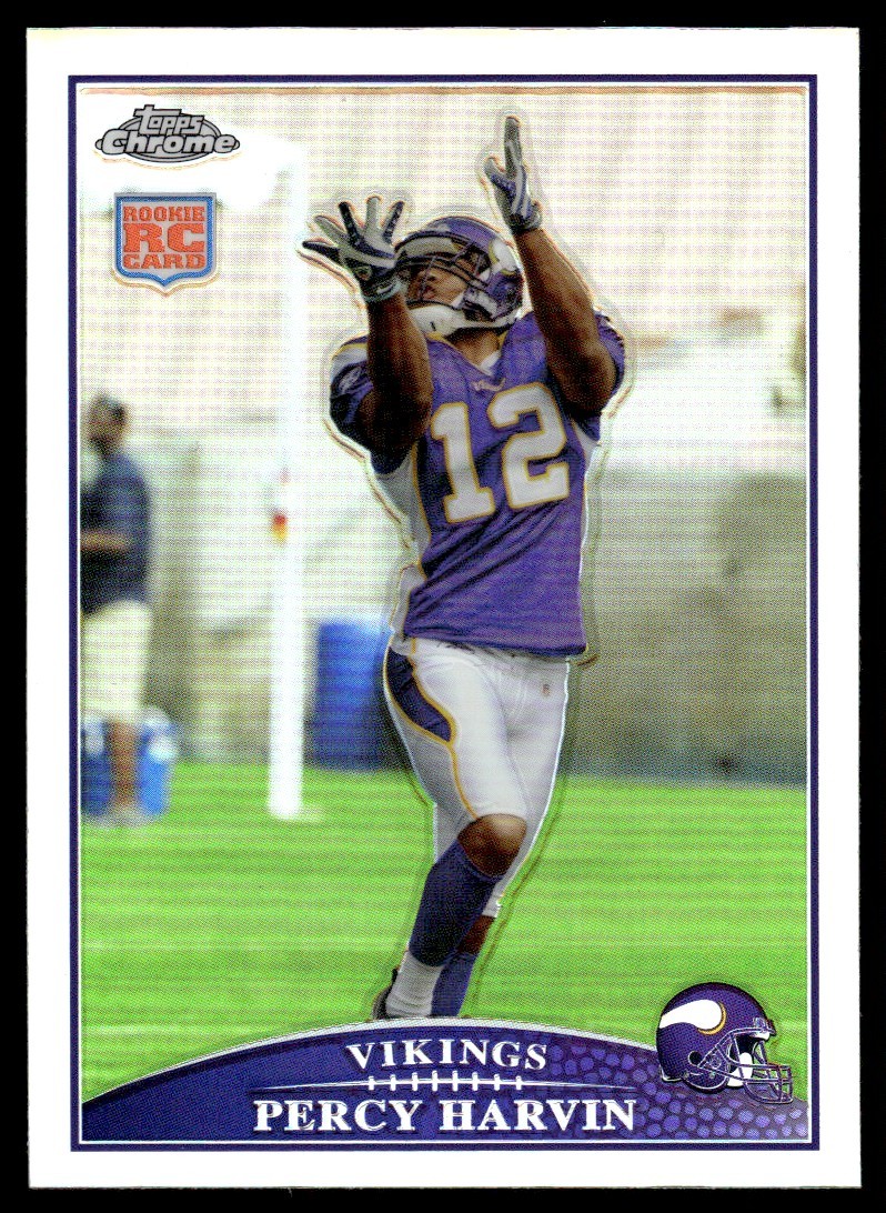 Percy Harvin Topps Chrome #TC155 Refractor