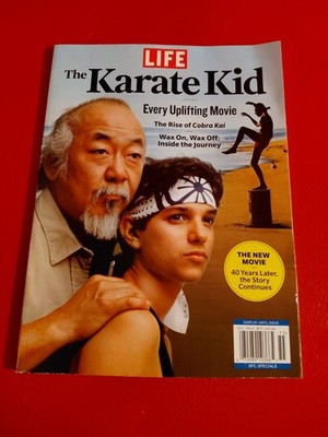 THE KARATE KID 40 YEARS LIFE MAGAZINE 2025 PAT MORITA RALPH MACCHIO