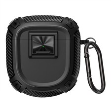 1Pc Black Shockproof Case Cover w/ Clip For Bose QuietComfort Earbuds II/Ultra