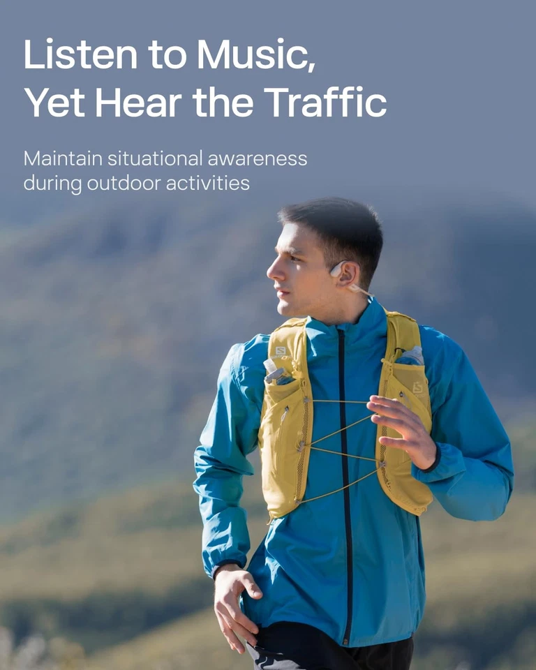 OpenRun Pro - Open-Ear Bluetooth Bone Conduction Sport Headphones - Sweat Res... - Image 4 of 4