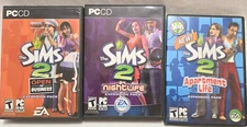 The Sims 2: Apartment Life - Night Life - Open For Business (Expansion Packs) ❤️
