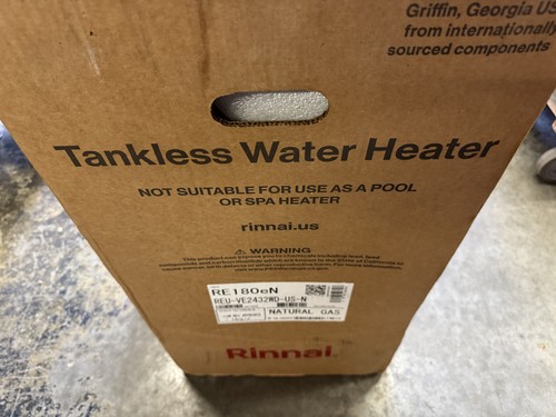 Rinnai RE180eN Outdoor Tankless Water Heater 180k