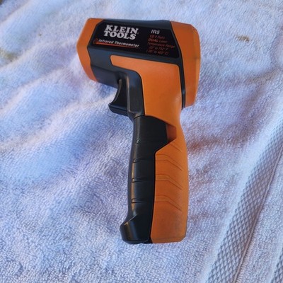 Klein Tools IR5 Infrared Thermometer 12:1 Ratio Dual Laser -22°F to 752°F Used