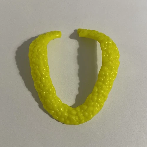 Barbie Doll Hawaiian Lei Necklace Accessories 2000 Surf City Yellow Vintage