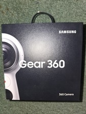 Samsung Gear 360 4K Spherical VR Camera 2017 - White -Factory Sealed