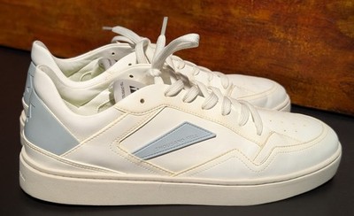 Thousand Fell Women's Court Sneakers - White & Starlight Blue Size 10