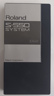 Roland Sampler S-550 Betriebssystemdisketten im originalen Case - Vintage