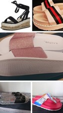 Joblot Of Summer Footwear  Size 5 new  5 Pairs