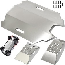 Aluminum Front Rear RC Chassis Armor Protection Plate for Arrma 1/16 Mojave GROM