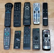 Lot Of 10 Remote Controls Assorted Brands Tested Working Lot Of 10 Remote Controls Assorted Brands Tested Working