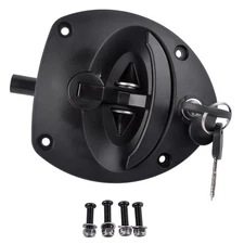 new Door Latch Assembly w/ T Handle and 2 Keys Fit for Cummins Kohler Generato