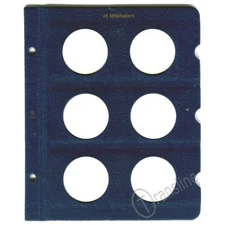 Whitman Blank Page 45mm Coin Holder for Classic Albums