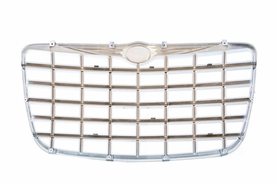 Front Grille Chrome/Sliver 2.7L/3.5L fits 2005 2006 2007 2008 Chrysler 300 - Image 2 of 2