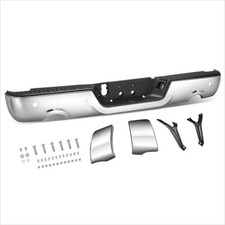 Rear Step Bumper Compatible With 2009-2018 Dodge Ram 1500 2019-2024 Ram 1500..