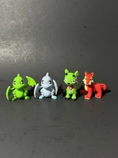 NEOPETS Thinkaway Action Figures Lot Of 4