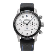 Bremont Boeing 247 Chronograph White Dial 43mm Automatic Mens Watch BM247-WH-R-S