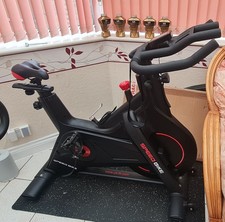 Uk Fitness 15kg Magnetic Spin Bike- Bluetooth Kinomap-Multi Function Monitor
