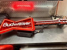 Budweiser Guitar Neon Sign –CIRCA 1988 Item #051-271
