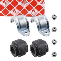 2X febi Stabilisatorlager 25Mm + Halter FüR VW Passat B5 B5.5 A4 A5 A6 A7 Vorne