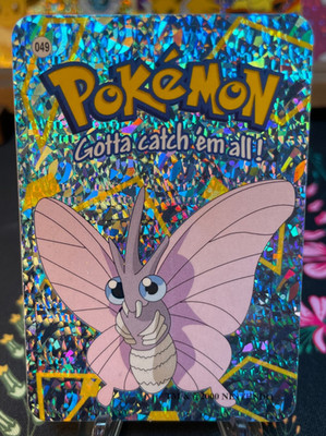 Venomoth #049 - Vintage Vending Machine Prism Sticker 2000 - Pokemon