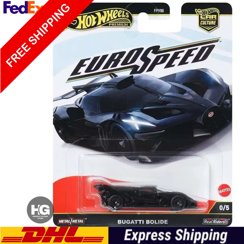 Hot Wheels Bugatti Bolide CHASE 0/5 Euro Speed 2025 New Supercar Limited Stock - Image 4 of 4