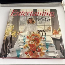 Entertaining by Martha Stewart (1982, Hardcover)
