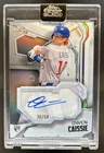 2026 Topps Chrome Black Owen Caissie Ivory Autographs (RAW)