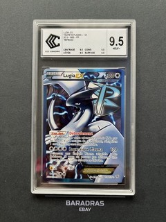 LUGIA EX 134 / 135 FR CCC 9.5 N&B TEMPETE PLASMA 2013 POKEMON KARTEN GRADE