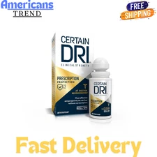 Certain Dri Prescription Strength Clinical Antiperspirant Roll-On, 1.2 Fl Oz ...