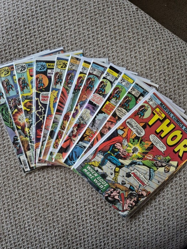 The Mighty Thor 12 Book Lot- 240 241 242 243 244 245 246 247 248 249 250 251