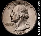 1944-D Washington Quarter - Scarce  Uncirculated  Lustrous  No Reserve  #K971
