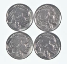 Buffalo Nickels Sharp Horn XF/AU - 1936 1937 1937 1930 Lot Collection *557