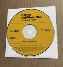 Norton Internet Security 2009 PC Software Antivirus Anti spyware