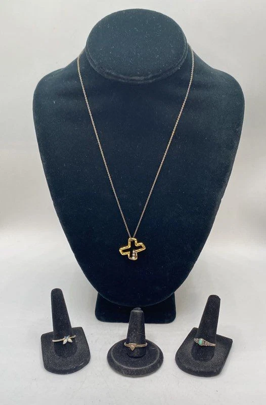 Sterling Silver Necklace Lot for sale | eBay