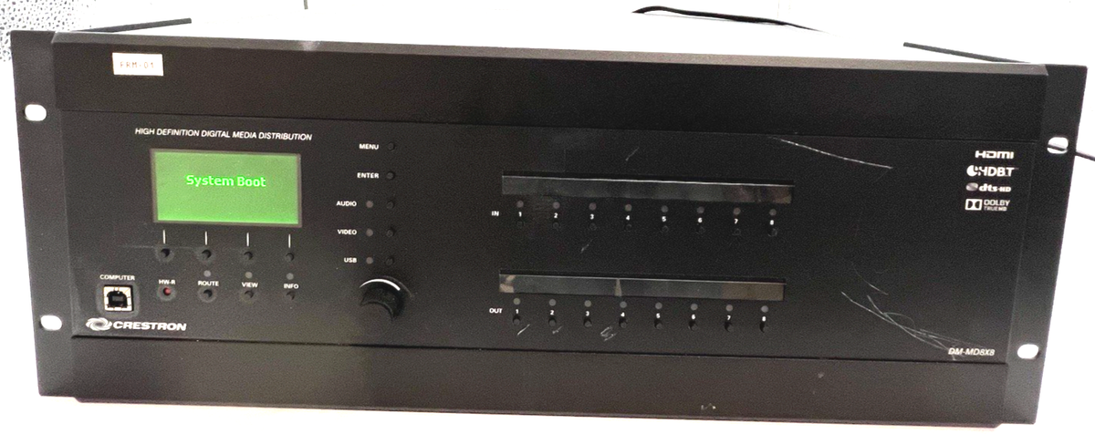 Crestron DM-MD8X8-CPU3 8x8 DigitalMedia Switcher | eBay