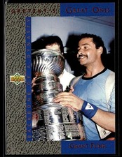 1993-94 Upper Deck #GG10 Grant Fuhr Gretzky's Great Ones Hockey Card 0601L