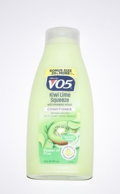Alberto VO5 Kiwi Lime Squeeze With Lemongrass Conditioner 18 oz Each (532ml)