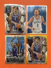 2022-23 Bowman University Chrome Dereck Lively Lot Of 4 Cards Including /75