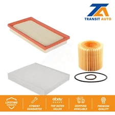 Air Cabin Engine Cartridge Oil Filters (3 Total) Kit For Toyota C-HR KFM-100397